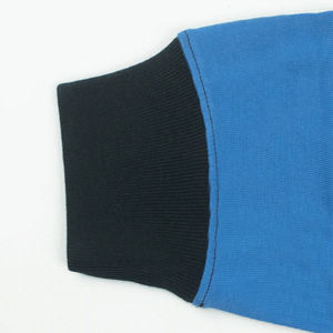 Ropa Deportiva de Rugby Unisex de Talla Grande, Color Negro y Azul, Secado Rápido, Transpirable, Algodón y Poliéster, Personalizable - Product Image 3