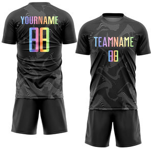 2025 tendances maillots de Football personnalisés ensembles équipe uniforme porter formation en gros dernier pas cher réversible hommes quantité maillot de Football - Product Image 1