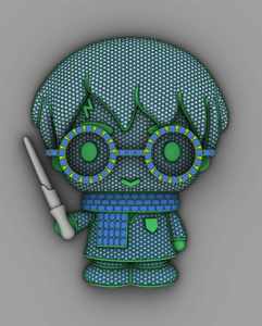 Dijes de Oro Amarillo de 18K con Baño de Oro, Moissanita Redonda de 3 Quilates, Certificado GRA, Regalo de Hiphop para Hombre - Product Image 4