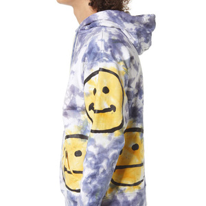 Sweat à capuche streetwear personnalisé OEM pour homme, brodé de haute qualité, couleur unie, imprimé en relief, respirant, avec poches - Product Image 6