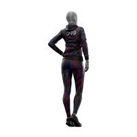 Vêtements de sport pour femmes, vêtements de sport pour la salle de sport, le yoga, la course à pied, l'entraînement, ensembles de vêtements de sport, hauts à manches longues, veste, sweat-shirt de basket-ball