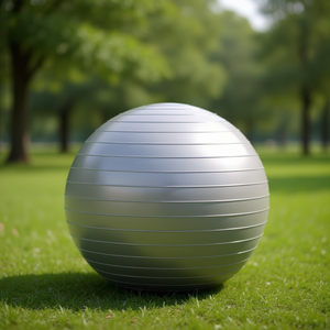 TOGU <b>ABS</b> Non-Rolling <b>Exercise</b> Ball 75cm Size XL Silver - Product Image 3