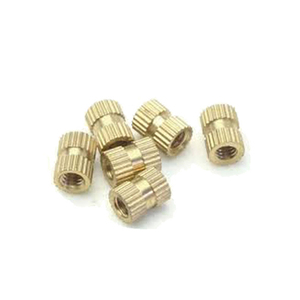 Écrou d'insertion en laiton poli haute précision, micro-cannelé, rond, fileté M3, solution de fixation en acier inoxydable - Product Image 5