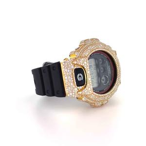 Nuevo Reloj Digital Multifunción de Lujo, Chapado en Oro de 18K, Estilo Hip Hop para Hombre, Reloj con Cristales, Diseño de Alta Gama, Premium M - Product Image 4