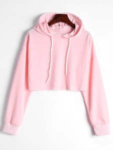 Sudadera Corta Vintage de Invierno para Mujer, Moda para Exteriores, Elegante, de Manga Larga, Tejido de Punto, Diseño Forrado con Color Personalizado - Product Image 6