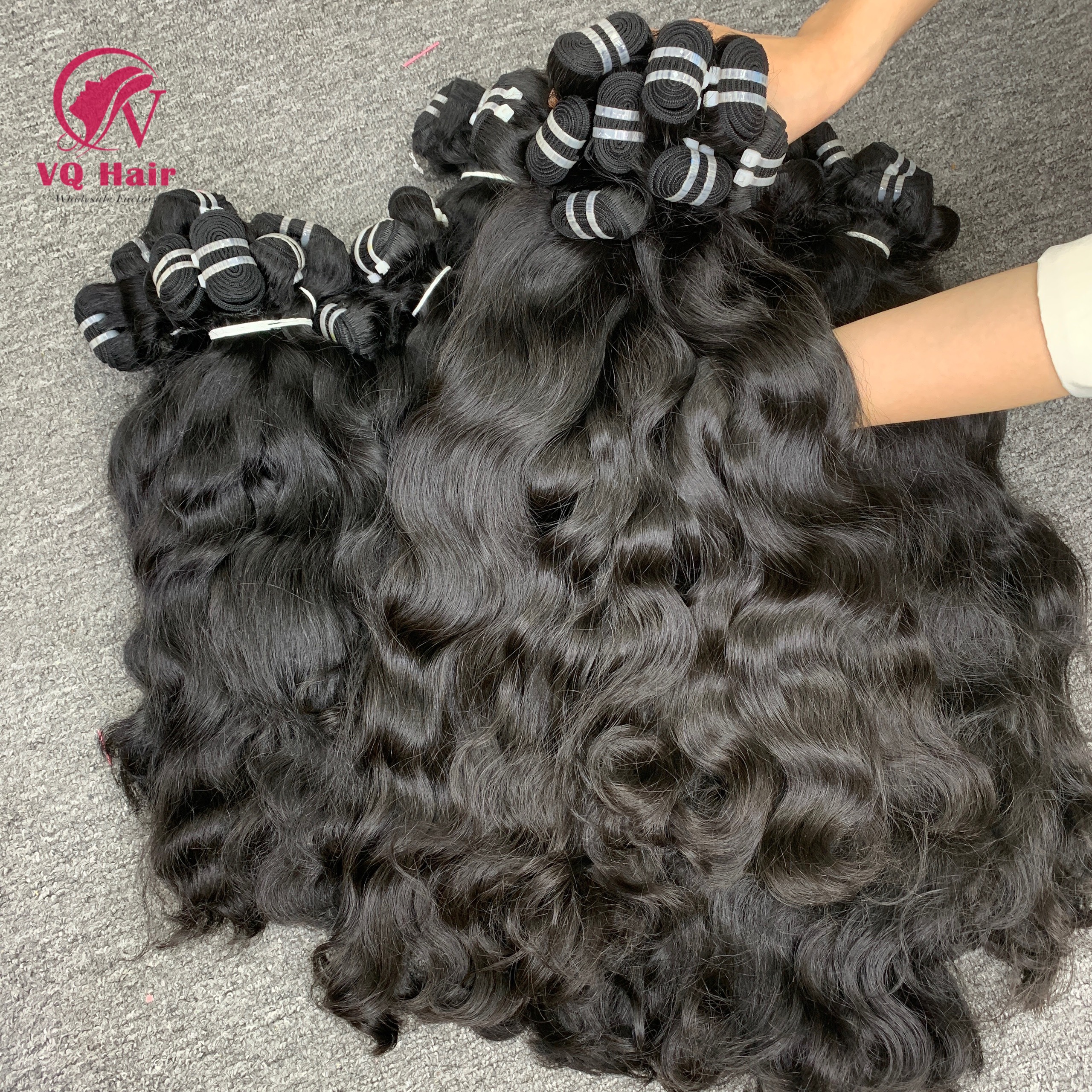 Wholesales 100% Raw Vietnamese Hair Natural Wave Raw Hair Vendors Raw Cambodian wave Raw Hair Vendor