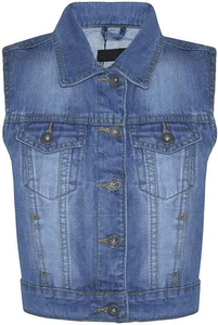 Chaqueta vaquera de otoño para mujer con forro de algodón bordado ropa de calle informal ecológica - Product Image 4