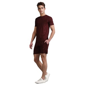 Ensemble t-shirt et short d'été décontractés sur mesure pour hommes Service OEM disponible - Product Image 1