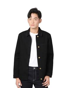 Chaquetas de Mezclilla de Diseño para Hombre, Moda Urbana 2024, Chaquetas Vaqueras Casuales y Elegantes de Manga Larga para Hombre, Chaqueta de Mezclilla al por Mayor - Product Image 1