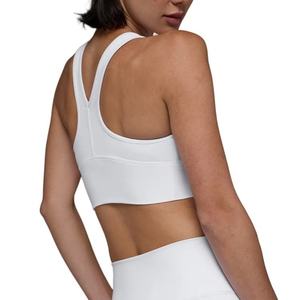 Women Sports <b>Bra</b> Wholesale Stylish Stretch Fabric Breathable Comfortable High Support Gym Yoga Activewear Crisscross <b>Straps</b> - Product Image 6