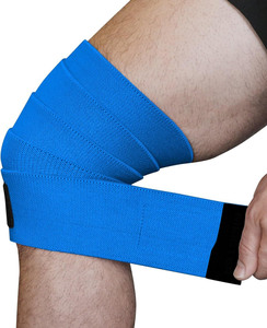 Bandes de genou en néoprène professionnelles personnalisées, support élastique antidérapant pour la musculation, la musculation, la salle de sport - Product Image 2