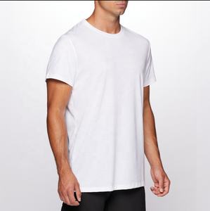 Camiseta deportiva de verano transpirable Dry Fit barata personalizada para hombre, camisetas en blanco para gimnasio y Fitness Atlético - Product Image 3