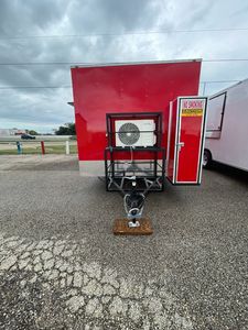 8X16 Mobile Kitchen Food Trailer Custom Build Street Snack Food Truck with Fruit & Milk 2300W Power 1 Year Warranty for Sale - Product Image 5