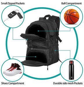 Lightweight Multifunctional Men's <b>Basketball</b> Equipment Bag Large Capacity for <b>Outdoor</b> Sports <b>Basketball</b> Bag With Premoum Quality - Product Image 4