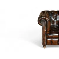 Haute Européenne Tufté Chesterfield Simple Deux Places Canapé Buff En Cuir pour Salon Appartement Centre Commercial Ferme Jambes Pas Cher