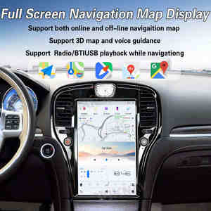 Radio de Coche Portátil de 14.4 Pulgadas para Chrysler <span class=keywords><strong>300C</strong></span> 2010-2012, Navegación GPS Android con CarPlay Inalámbrico y Pantalla Integrada - Product Image 5