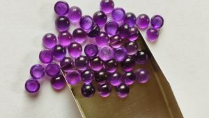 6mm Naturel Violet Améthyste Couleur Lâche Dos Plat Cabochon Pierres Précieuses De Véritable Fournisseur En Gros Variété Pierre Semi Précieuse - Product Image 6