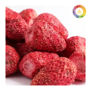 Crunchies de fresa seca Fruta liofilizada Thins Crispy Berry Chips Snack Bites para el desayuno escolar o la hora del café - Product Image 2