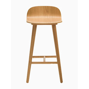 Chaise de bar en teck pour restaurant et jardin - Herli - Product Image 3