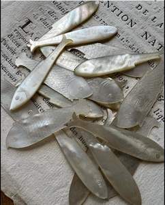 Abrecartas de estilo lujoso, nácar, venta al por mayor, reutilizable, concha marina ecológica. - Product Image 4