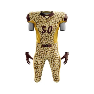 Uniforme de Fútbol Americano Personalizado de Primera Calidad para Adultos, 100% Poliéster, Colores y Logotipo Personalizados, Uso en las Cuatro Estaciones - Product Image 5