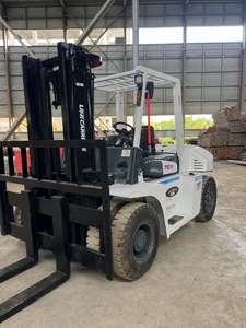 Carretillas elevadoras de segunda mano de marca japonesa a la venta, máquina original con altura aumentada en 5 metros - Product Image 4