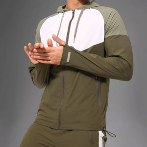 Conjunto Deportivo de Nailon de Primera Calidad, Chaqueta con Cierre, Ligero, Impermeable, Transpirable, Cortavientos, para Entrenamiento, para Mujer - Product Image 5