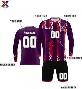 เสื้อฟุตบอล ผ้าโพลีเอสเตอร์ 100% แห้งเร็ว น้ำหนักเบา ระบายอากาศได้ดี สวมใส่สบาย สำหรับผู้ใหญ่ทุกเพศ โรงงาน OEM ขายส่ง - Product Image 2