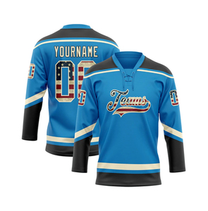 Venta caliente Sublimación personalizada 2025 Mejores últimos Jerseys de hockey sobre hielo baratos Venta superior Jerseys de hockey sobre hielo - Product Image 2