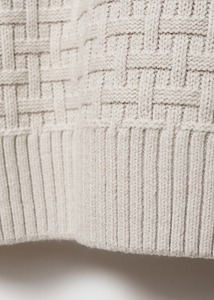 Chandails pour hommes de la meilleure qualité personnalisée OEM ODM tricots en coton pull jacquard pull col rond à manches longues pull tricoté pour hommes - Product Image 6