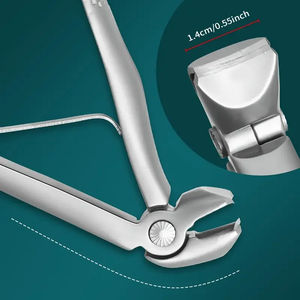 FLAMIA & JABZ, cortaúñas moderno con hoja convexa, cortaúñas de acero inoxidable - Product Image 4