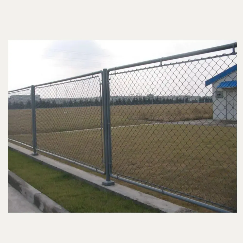 Pannello in rete per recinzione con collegamento zincato a caldo ecologico
