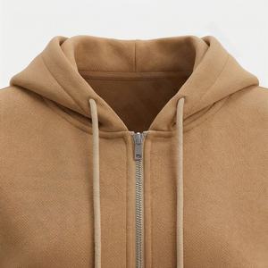 Conjunto Deportivo de Dos Piezas para Mujer con Logotipo Personalizado, Sudadera de Manga Larga, Pantalones Deportivos, Sudadera Corta con Cremallera y Capucha - Product Image 4