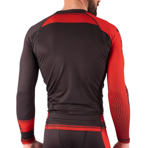 Best Quality Wholesale Rash Guard Customized Long Sleeve Rush Guard Stretch Fitness Quick Dry Swim Wear Rash Guard - Product Image 4