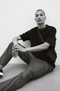 Pantalon de jogging Cargo 100% coton de haute qualité pour hommes, avec cordon élastique, taille confortable - Product Image 6