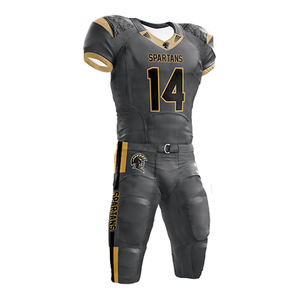 Camisetas de Fútbol Americano Personalizadas de Alta Calidad, Manga Corta, Ajuste Entallado, Transpirables, con Colores y Logotipos Personalizados - Product Image 5