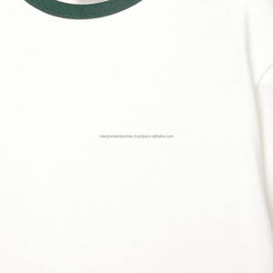 Custom Logo 300 Grams <b>High</b> Quality Turtleneck <b>Tshirts</b> for <b>Men</b> 100% Cotton Plain Oversize Knitted Fabric Solid Pattern - Product Image 5