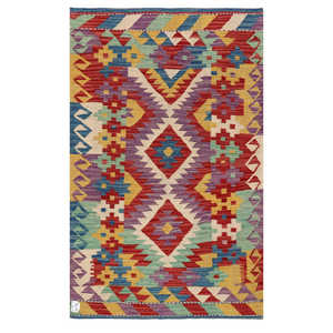Maimana Afghanistan Kilim <b>Rug</b> 152 X 95 cm <b>Area</b> <b>Rugs</b> & <b>Sets</b> - Product Image 1
