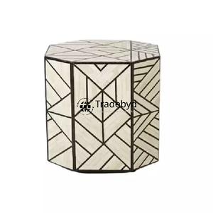 Tabouret Console de Qualité Supérieure avec Incrustation d'Os par Tradebyd Modern Artisan Design avec Fonction Réglable pour l'École ou la Chambre à Coucher - Product Image 6