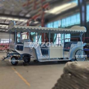 Nuevo Carro de Caballos Eléctrico Clásico de 4 Ruedas para Bodas y Turismo en Venta - Product Image 4