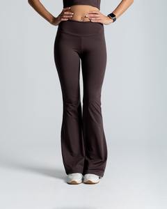 Custom Wholesale Women <b>Sports</b> <b>Bra</b> & Flare Leggings Set High Waist Tummy Control Yoga & Fitness Activewear - Product Image 4