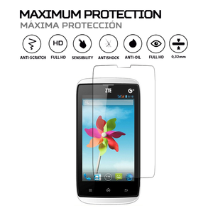 ANTISHOCK สำหรับ ZTE U809 ฟิล์มกันรอยหน้าจอ ฝาครอบโทรศัพท์มือถือที่ทนทานและดูดซับแรงกระแทก - Product Image 1