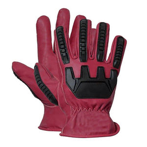 Guantes mecánicos de algodón de alta resistencia Guantes de seguridad industrial Protección de Palma Guantes DE TRABAJO resistentes al aceite antivibración - Product Image 1