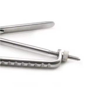 Pinzas ortopédicas de acero inoxidable de calidad alemana ULRICH, instrumentos quirúrgicos rectos de sujeción de hueso de autorretención manual - Product Image 4