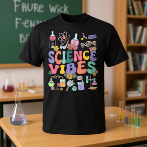 T-shirt retrò e divertente per insegnanti e appassionati di scienza, ideale per fan geek e studenti - Prodotto promozionale - Product Image 3