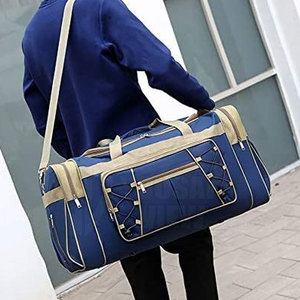 กระเป๋าใส่ของสำหรับเล่นกีฬาสำหรับผู้ชายและผู้หญิงมีสายคล้องไหล่กระเป๋าทรงดัฟเฟิลกันน้ำโลโก้ออกแบบได้ตามต้องการ - Product Image 6