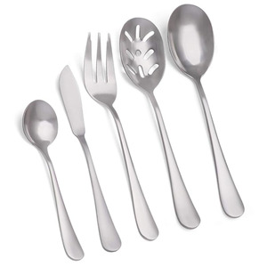 Heavy Duty Elegant Wholesale Indian Manufacturer Flatware Stainless Steel <b>Dinner</b> Cutlery <b>Set</b> for Hotel Restaurant Party Use - Product Image 1
