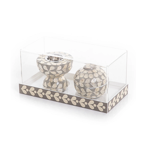 Quemador MOP Mabkhar de calidad superior Diseño fantástico Quemador Bakhoor de tamaño personalizado con cubierta acrílica y bandeja - Product Image 3