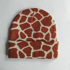 Wholesale Winter Warm Acrylic Knitted <b>Beanie</b> Cap Knit Camouflage Print <b>Beanie</b> With Custom Logo Men <b>Women</b> latest style <b>beanies</b> - Product Image 6