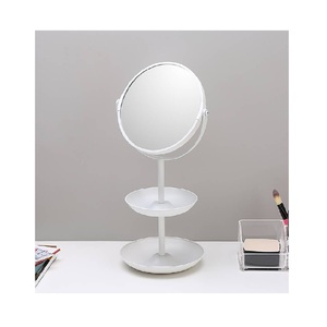 Nouveau miroir de maquillage rond en métal de conception de chat sur le miroir de plancher de luxe décoratif de support de chambre à coucher et de saloon pour Noël - Product Image 4
